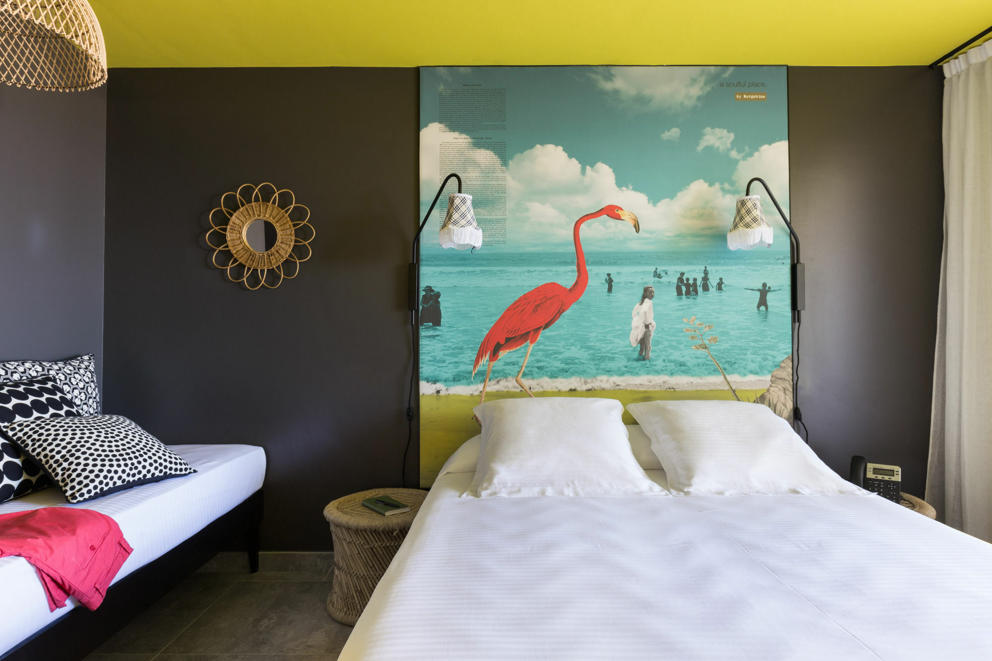 Dina Morgabine Saint Gilles Hotel Bagian luar foto